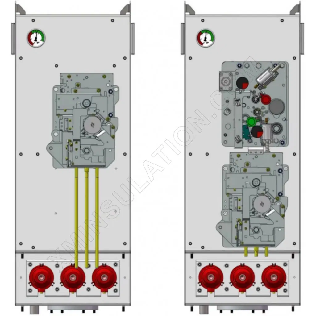 24kv-630A Sf6 Gas Insulated Switchgear (Type B) Gis Rmu