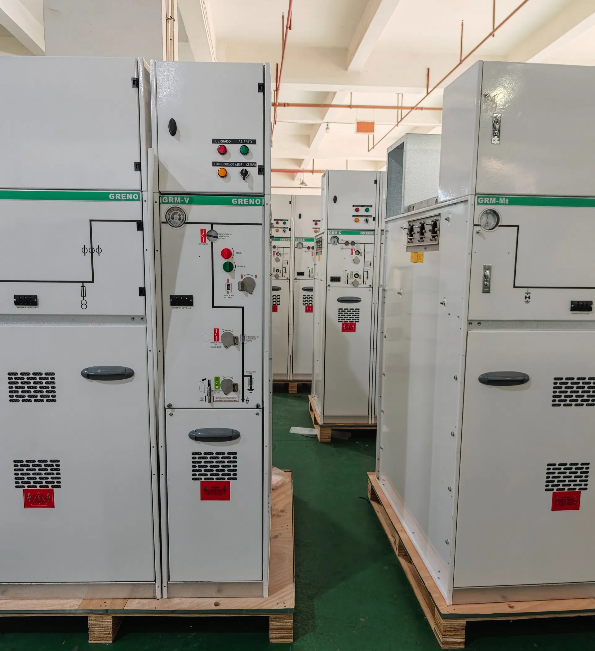 Rmu Switchgear Cabinet Ring Main Unit Electrical Power Gas Insulation Panels Gis