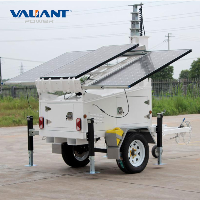 DC24/48V Wind Solar Generator Trailer System