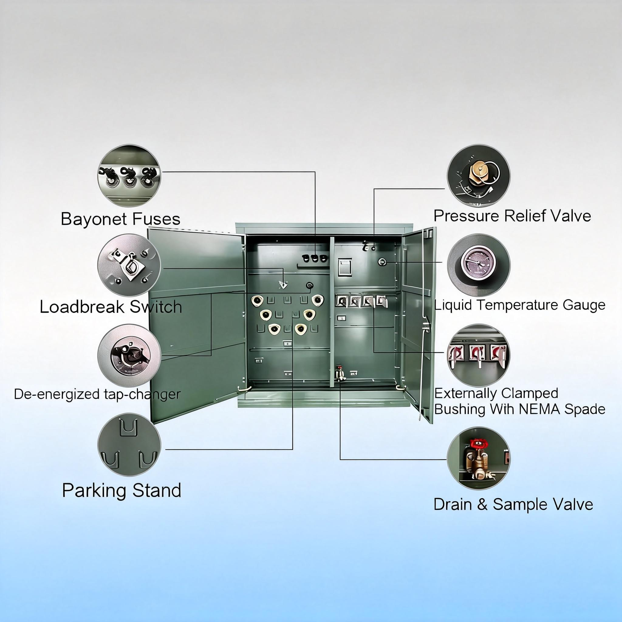 Prefabricated Box Type Substation Compact Substation for Energy Storage