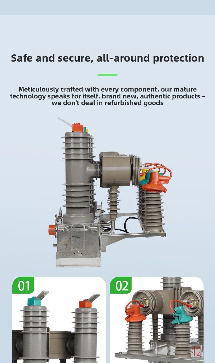 High-Voltage Integrated Vacuum Circuit Breaker Assembly