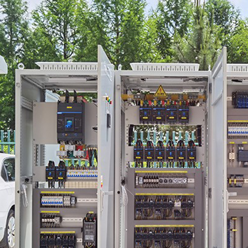 PLC Electrical Control Cabinet Complete Set Customized Distribution Box Power Cabinet Dust Removal Electric Control Cabinet Ip40