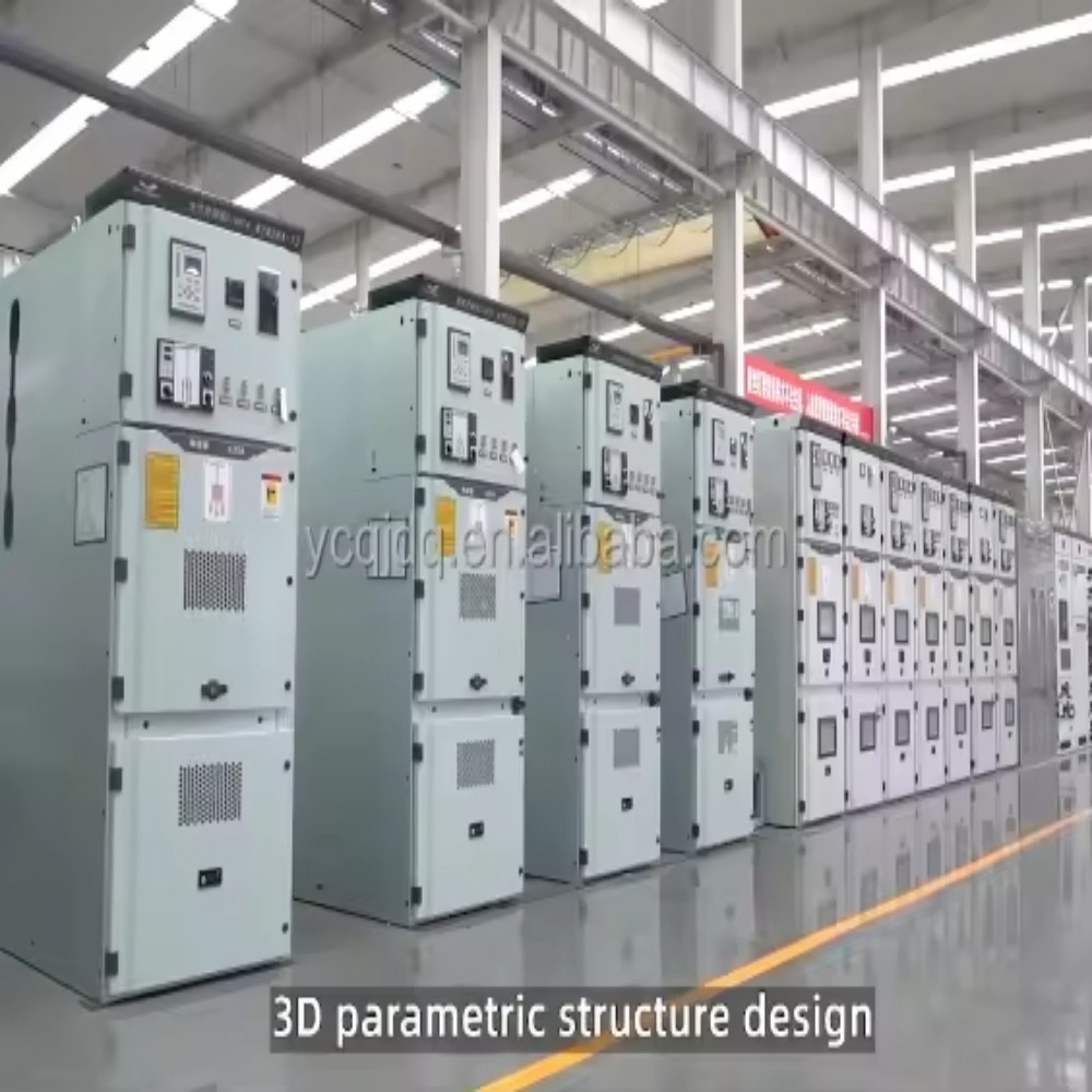 Medium Voltage Electrical 12KV/15KV 630A/1250A AIS Panel AC Switchgears 12KV Metal-clad Drawable Type Air Insulated IP40 Model