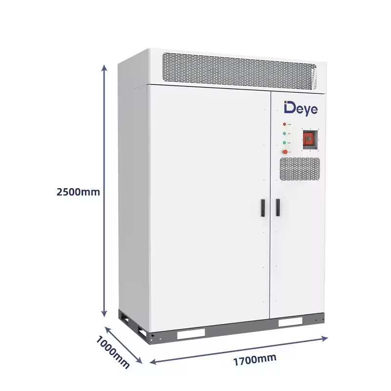 Hot Sale Deye MS-G215-2H3 C&amp;I ESS Solution Commercial Industrial Energy Storage System 215kwh Lithium Battery Cabinet EU Stock