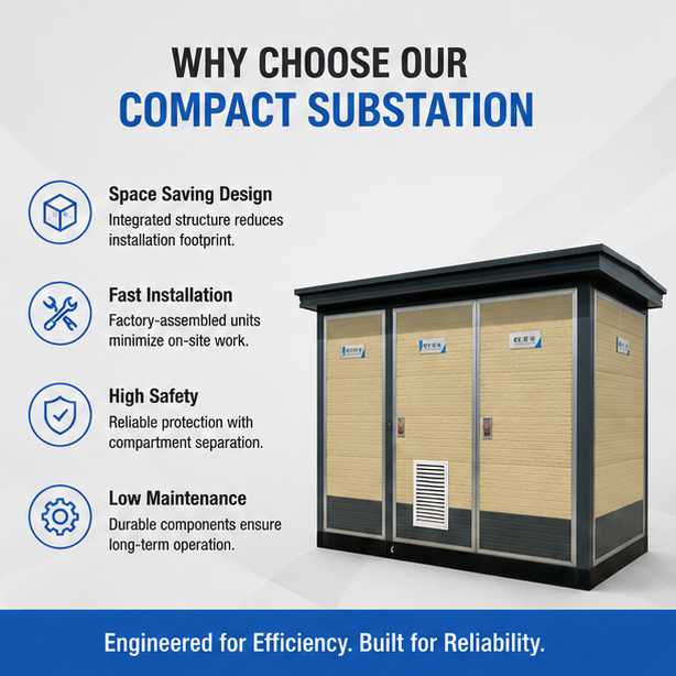 33kV Step-up Box Substation for Wind Turbine Power