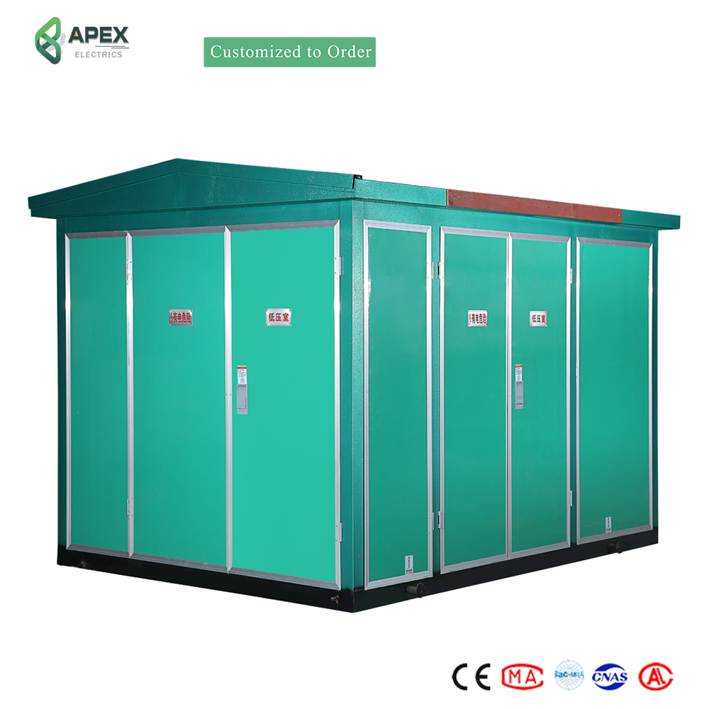 Solar Wind Power Step up Transformer Substation PV Grid Connected Prefabricated Unit for Belt and Road Energy Projects