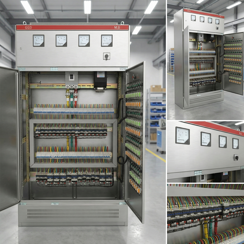 Good Qi Low Voltage Power Equipment Switchgear Control Cabinet Distribution for Mall