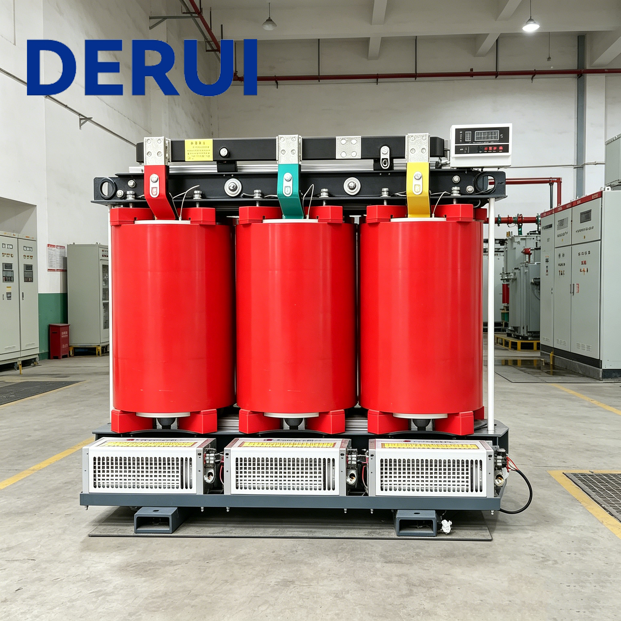 Eco Design 3 Dry Type Transformer SCB11 Recyclable Material Power Copper Winding Distribution Unit For Green Building