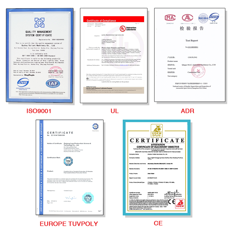 Certification