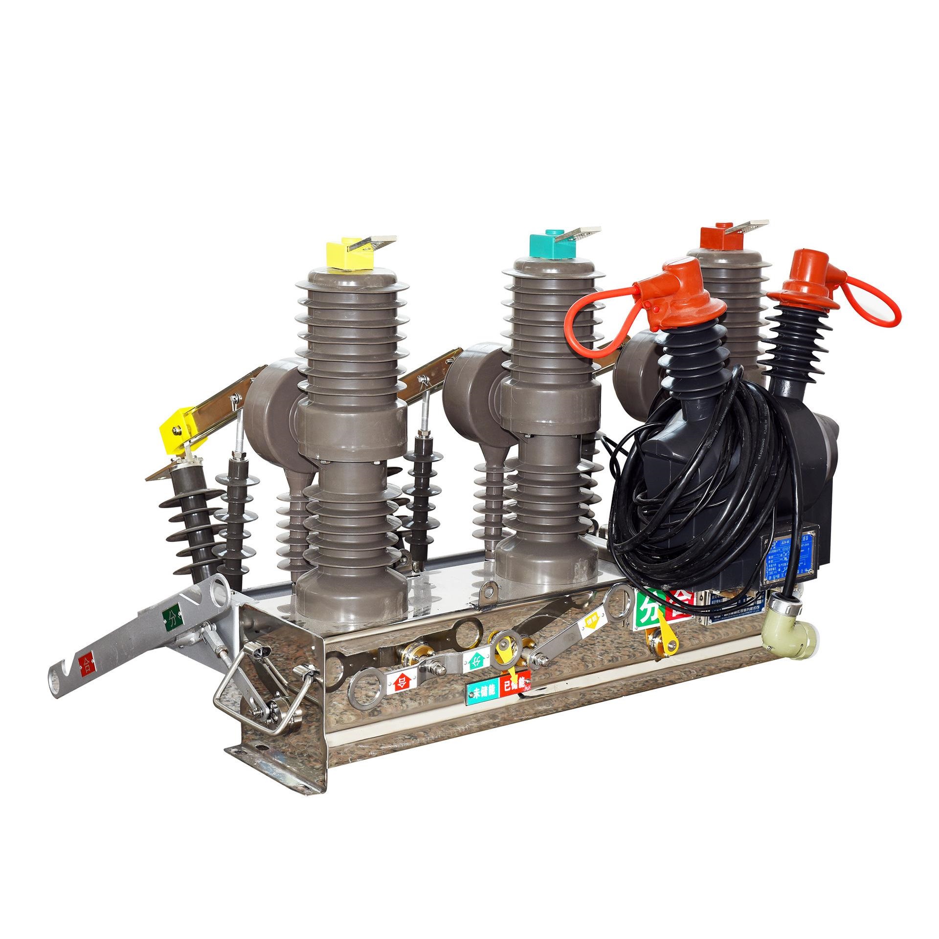 ZW32 12KV 24KV 3pole Outdoor High Voltage AC Vacuum Circuit Breaker with Operating Mechanism Automatic Recloser