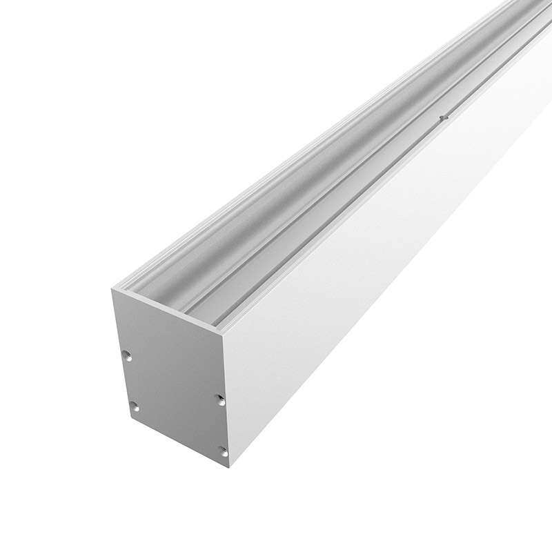 15W Modern Linear Chandelier LED Hanging Linear Pendant Light Mall Billiard Room
