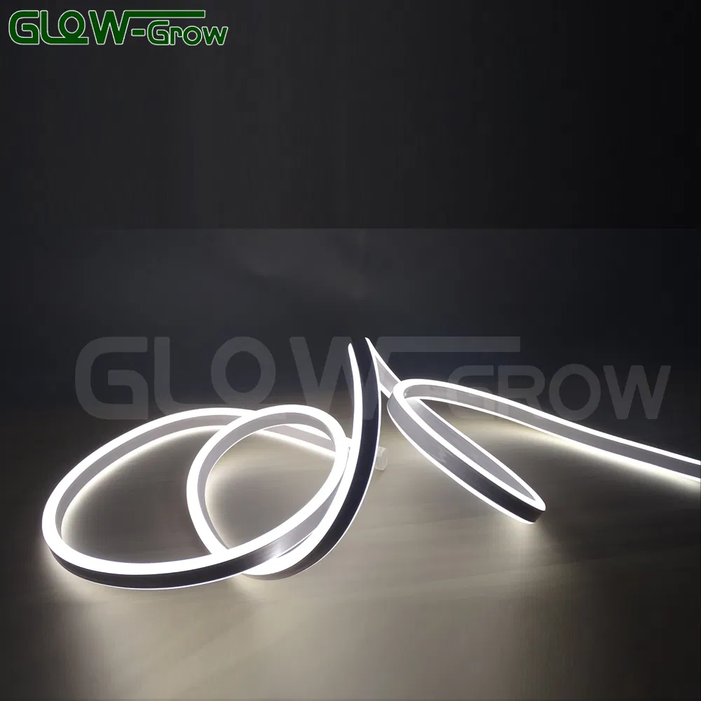 ETL UL IP65 8*16mm 120LEDs/M Flexible Double Side LED Neon Strip Light for Commercial Landscape Building Holiday House Decoration