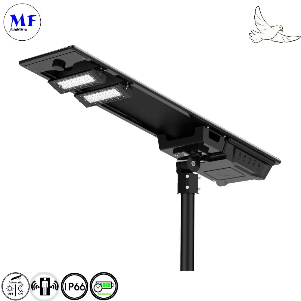 OEM ODM IP67 Outdoor 40W-120W LED Light Solar Street Lamp LED Street Garden Lighting Microwave Sensor LED Solar Street Light for Road Highway Plaza