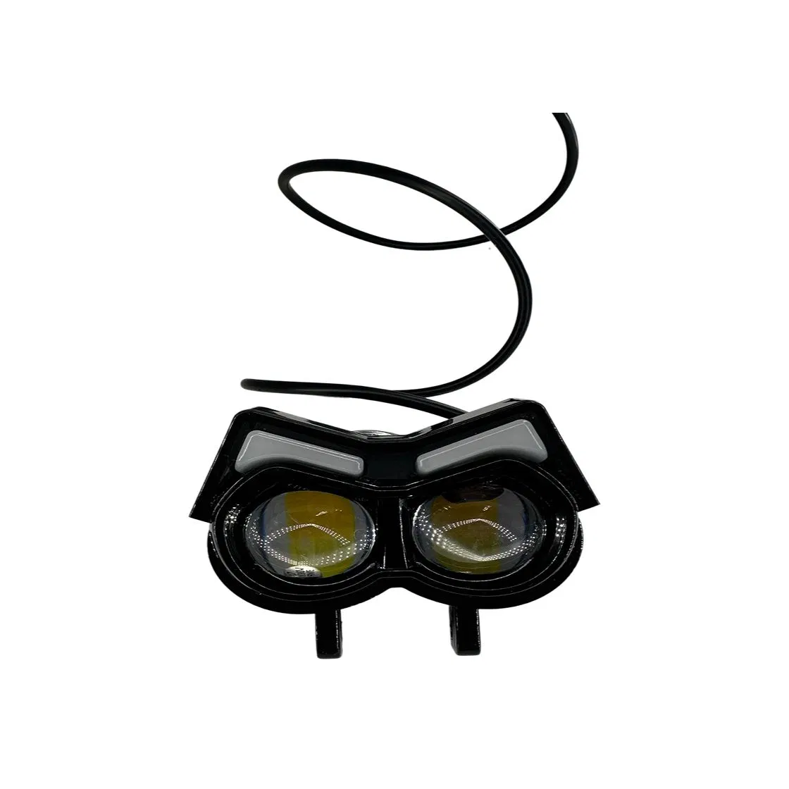 High-Intensity LED Motorcycle Spotlight for Night Riding Adventures Durable Waterproof Motorcycle Spotlight with Adjustable Brightness Features