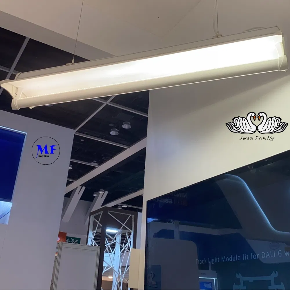 Factory Price Ra 90+ Plastic Retail Industrial IP40 Supermarket Warehouse Workshop Shopping Office cloth Shop LED Track Linear Light