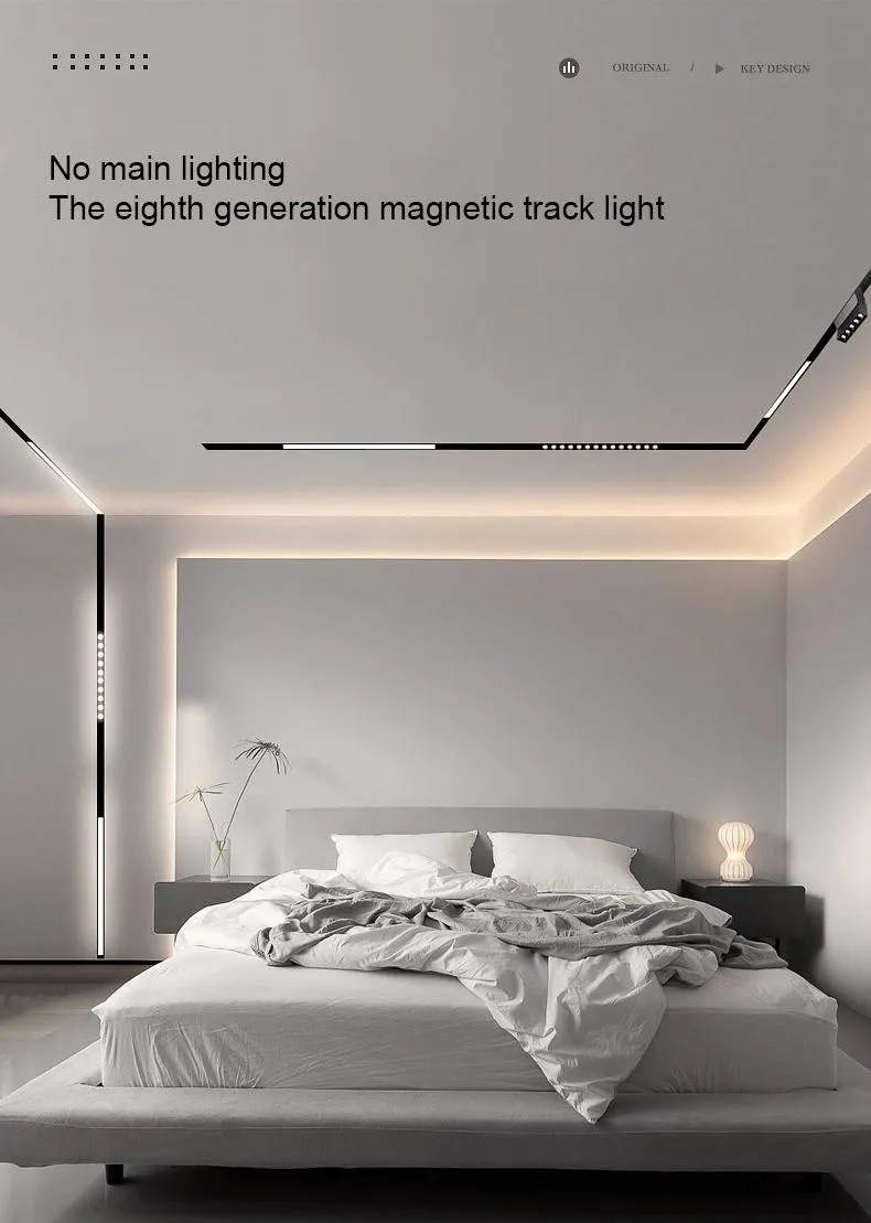 Smart Magnetic Track Lighting System