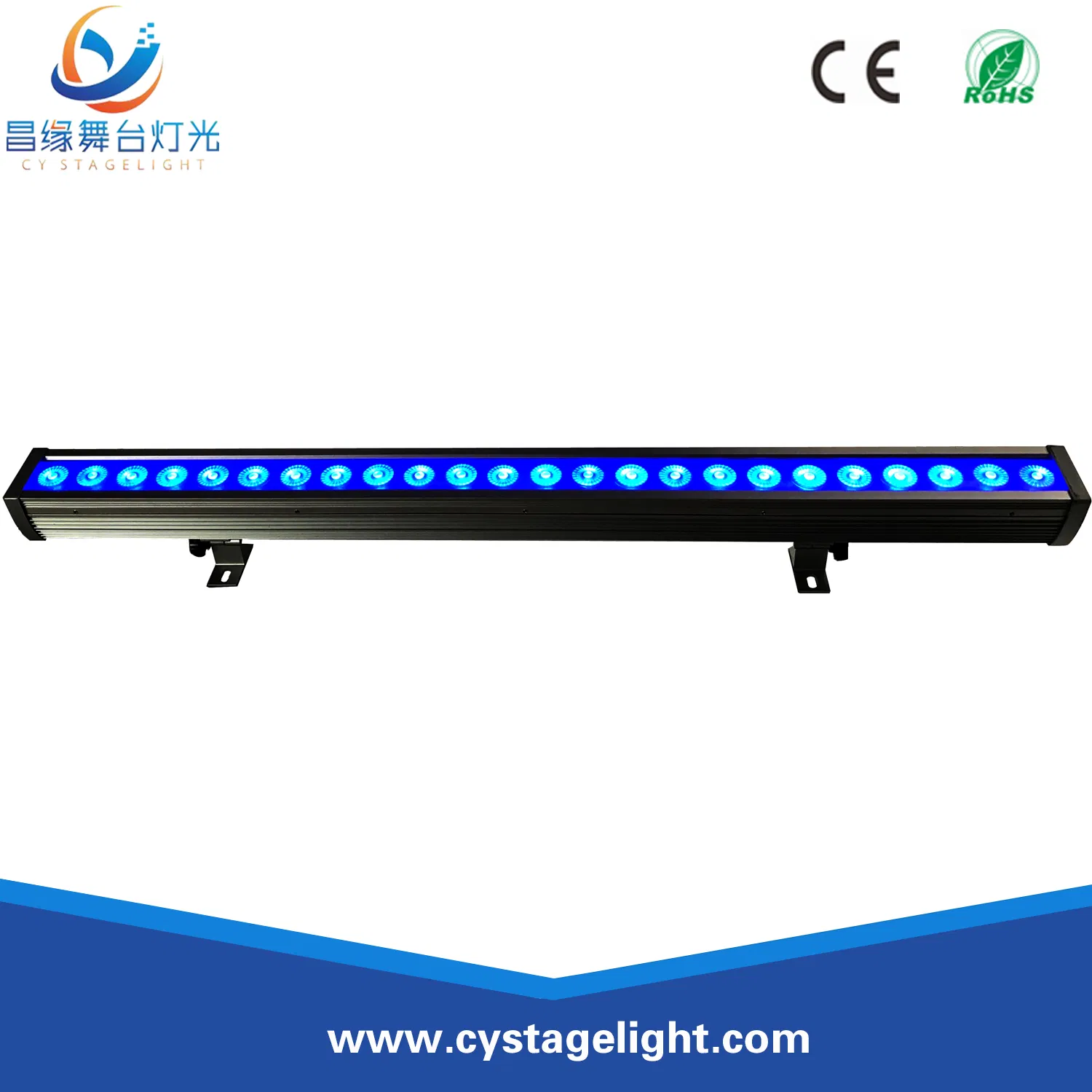 Outdoor Stage Wash Lights 24X3w RGB 3in1 LED Wall Washer