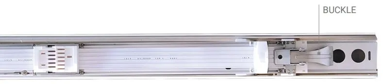 Factory Price Ra 90+ Plastic Retail Industrial IP40 Supermarket Warehouse Workshop Shopping Office cloth Shop LED Track Linear Light