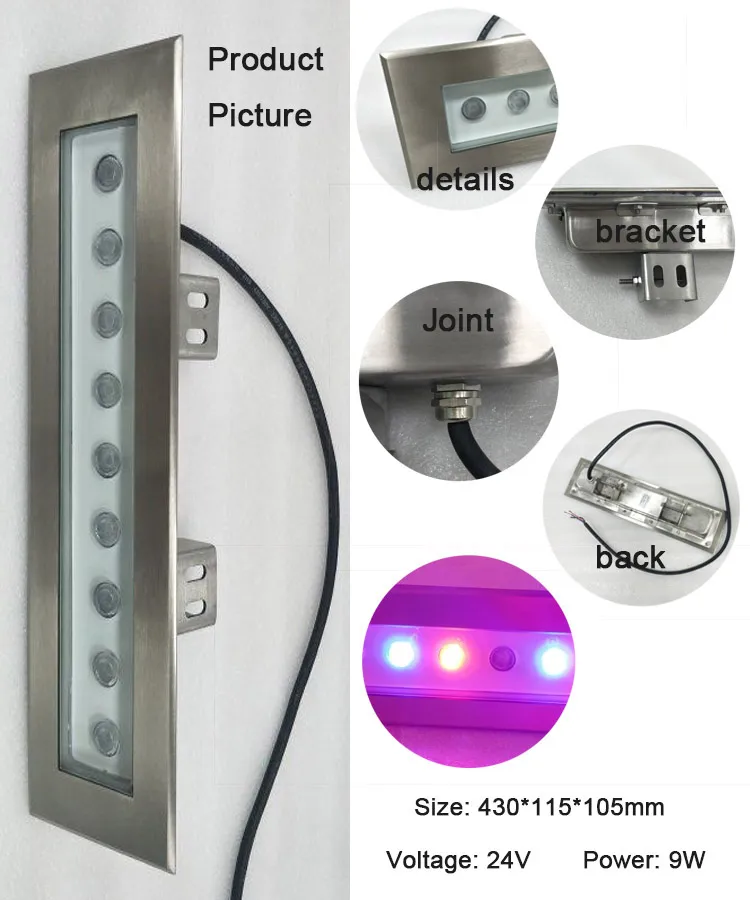 LED Wall Washer Design Details