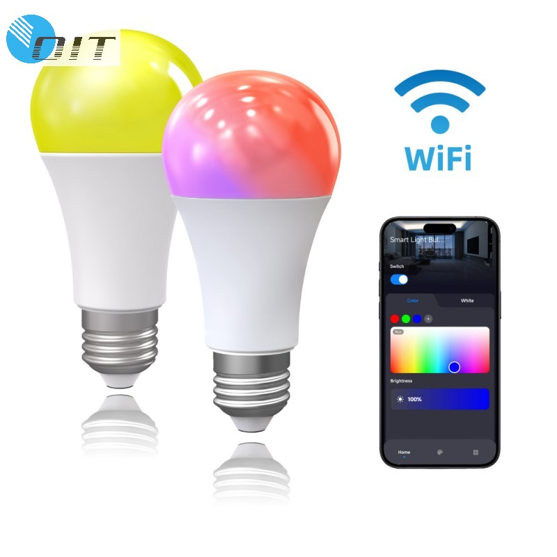 Smart WiFi 220V RGB LED Bulb E26/E27 APP Control
