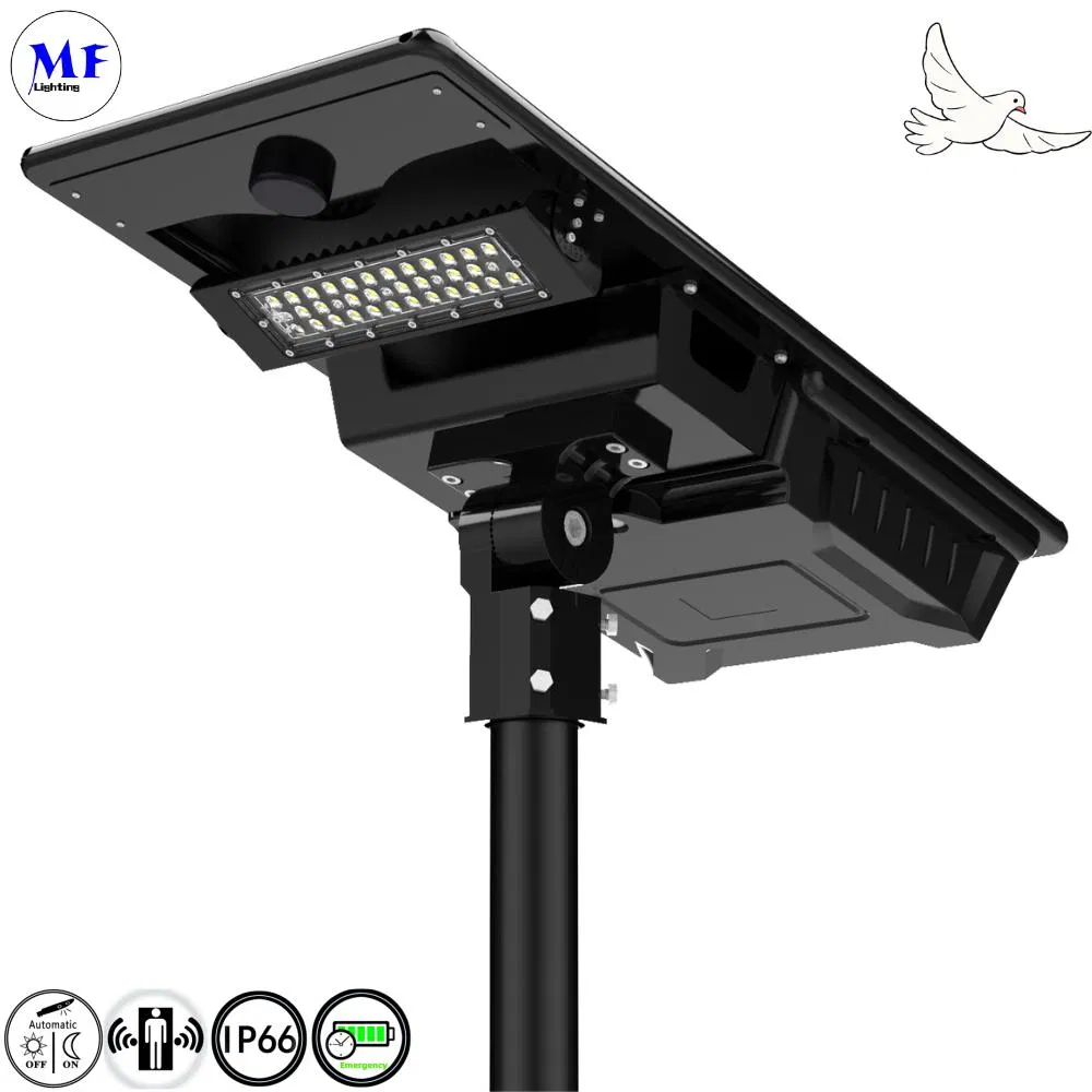 OEM ODM IP67 Outdoor 40W-120W LED Light Solar Street Lamp LED Street Garden Lighting Microwave Sensor LED Solar Street Light for Road Highway Plaza