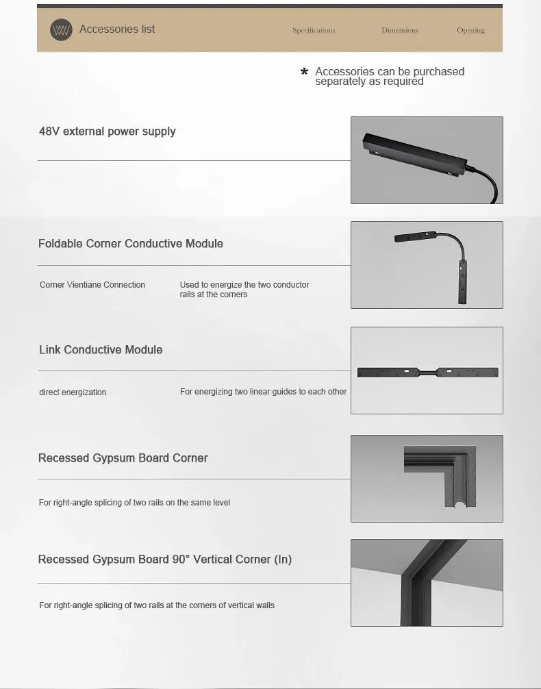 Smart Magnetic Track Lighting System