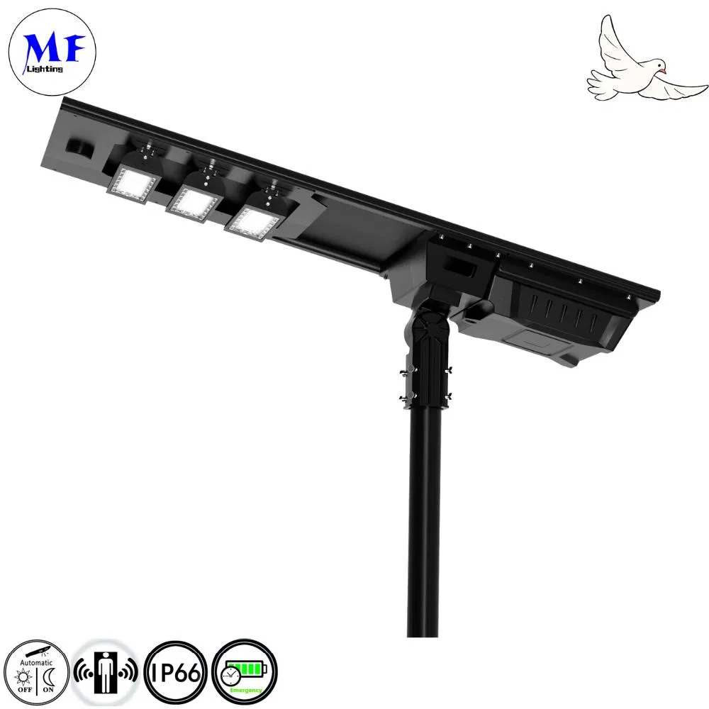 OEM ODM IP67 Outdoor 40W-120W LED Light Solar Street Lamp LED Street Garden Lighting Microwave Sensor LED Solar Street Light for Road Highway Plaza