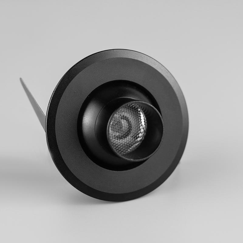 3W LED Cabinet Light IP20 Rotatable Mini Spotlight for Luxury Display