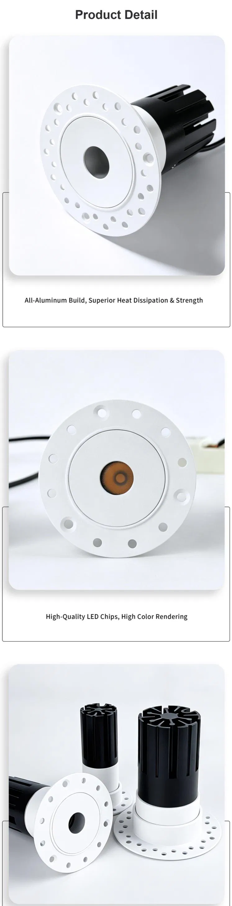 LED Down Light Features