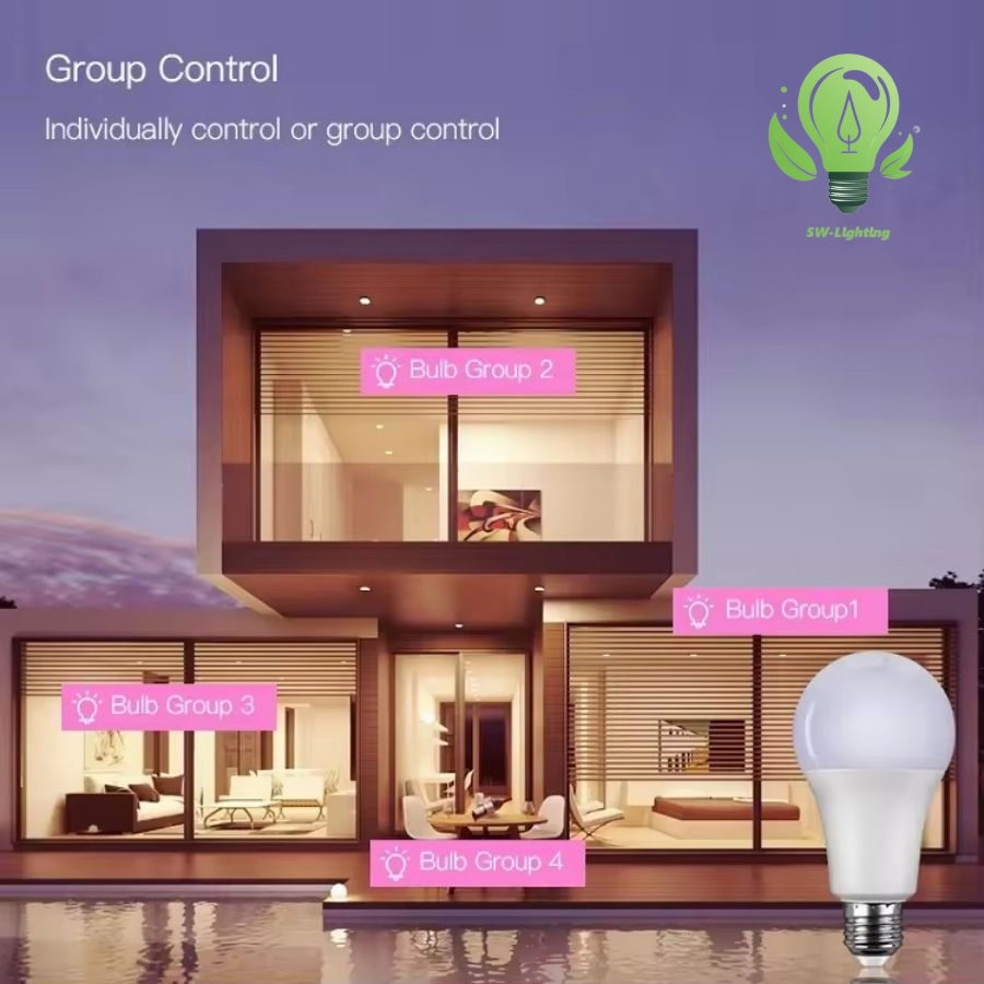 A60 LED Light 9W 10W 12W 15W LED Energy Saving Smart Spotlight Bulb Lamp White LED Bulb with E27 B22