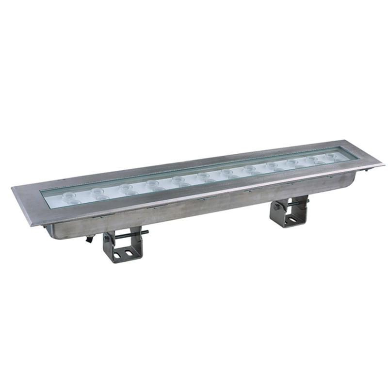 Outdoor Project IP68 Stainless Steel LED Wall Washers Water Resistant High Brightness RGB Color Optional for Hotel Building Facade