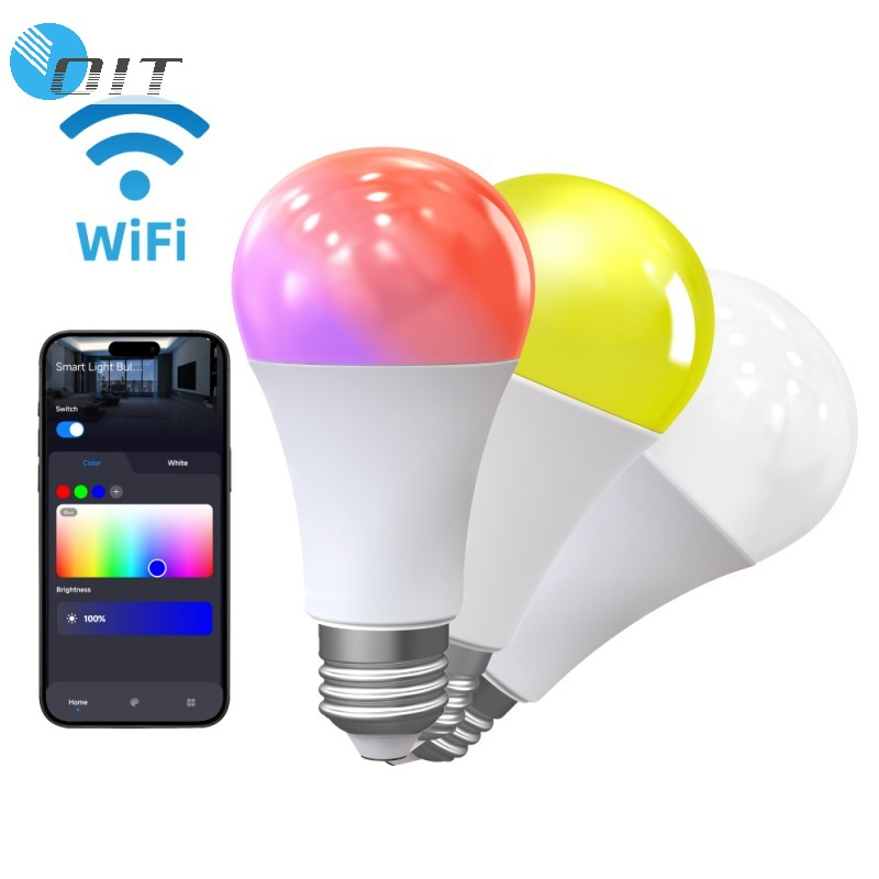 Smart WiFi 220V RGB LED Bulb E26/E27 APP Control