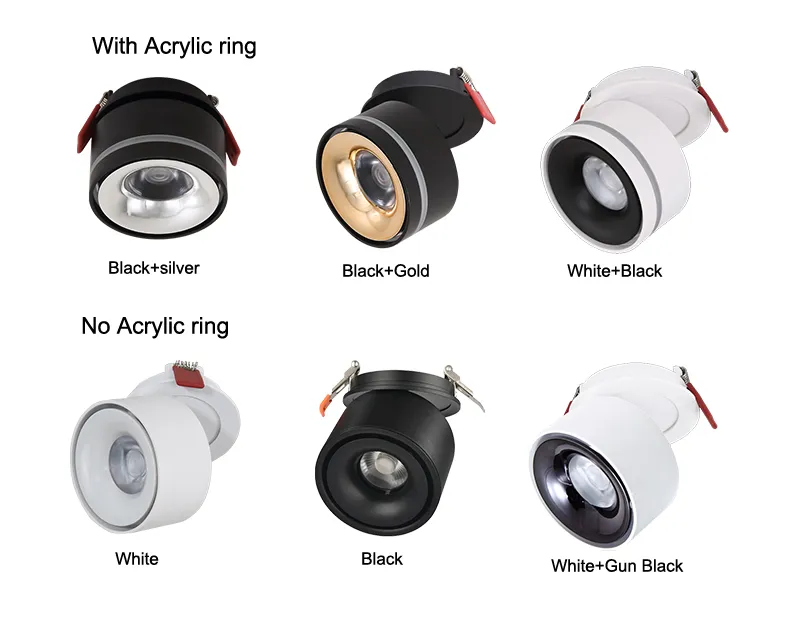 12W Aluminum Foldable LED Spotlight