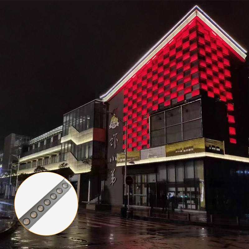 New Desiqn Building Decoration 0.5m Outdoor IP65 Waterproof Rqb 12W DMX LED Wall Washer