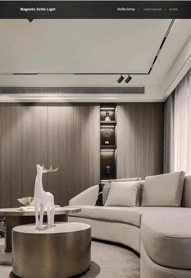 Smart Magnetic Track Lighting System