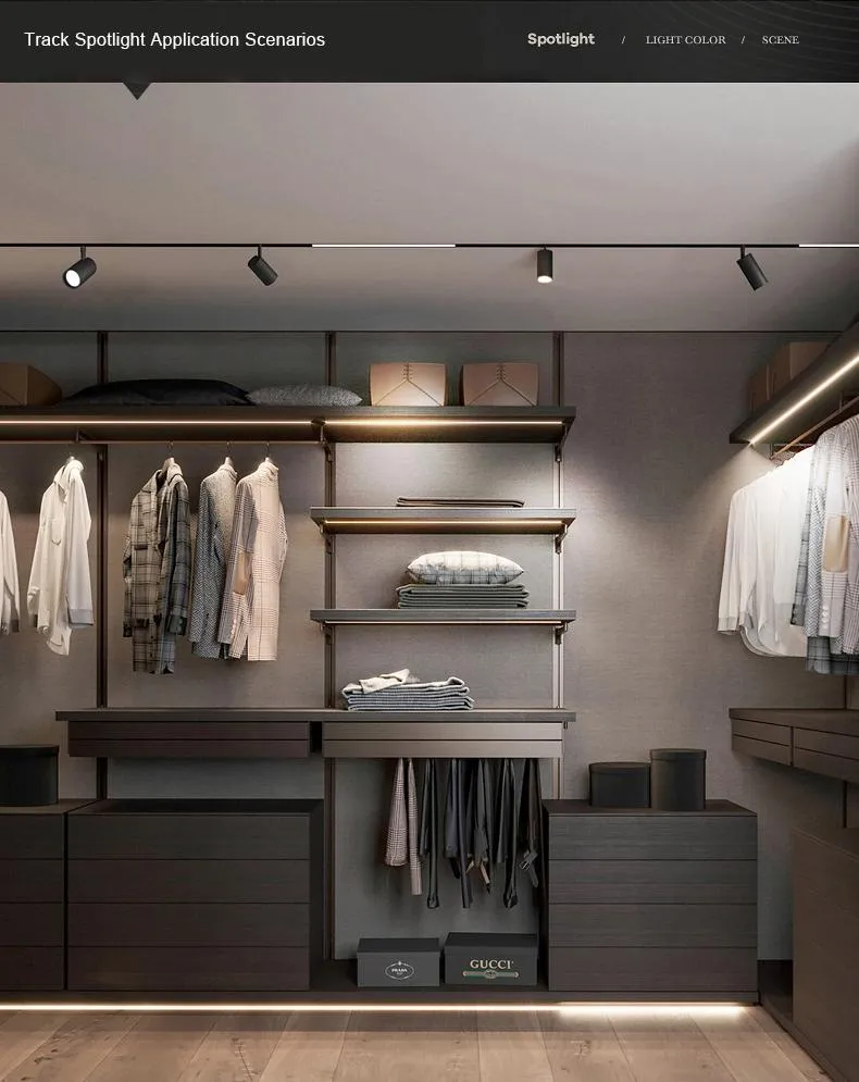 Smart Magnetic Track Lighting System