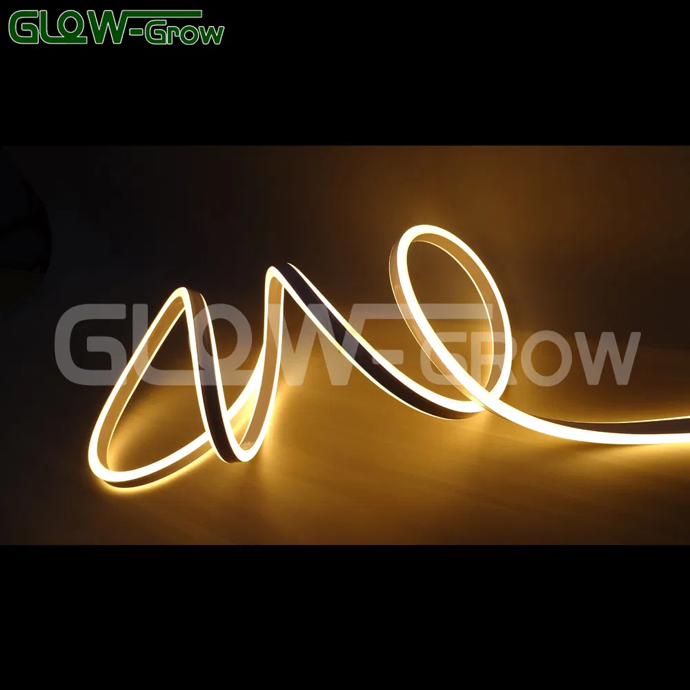 ETL UL IP65 8*16mm 120LEDs/M Flexible Double Side LED Neon Strip Light for Commercial Landscape Building Holiday House Decoration