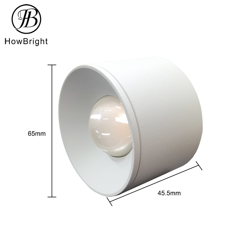 Popular Modern Design LED White Downlight Surface Mounted Dob Ceiling Light Aluminum Spotlight for Living Room Office
