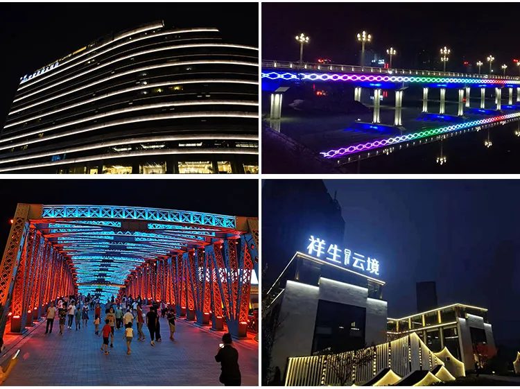 New Desiqn Building Decoration 0.5m Outdoor IP65 Waterproof Rqb 12W DMX LED Wall Washer