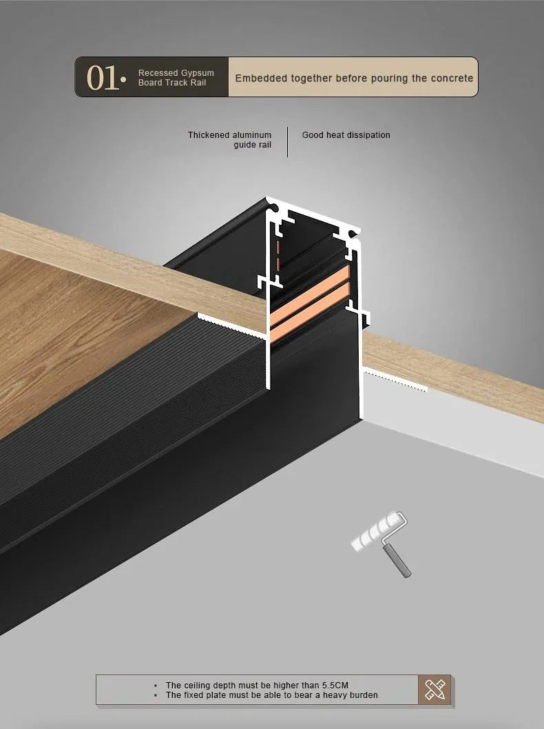 Smart Magnetic Track Lighting System