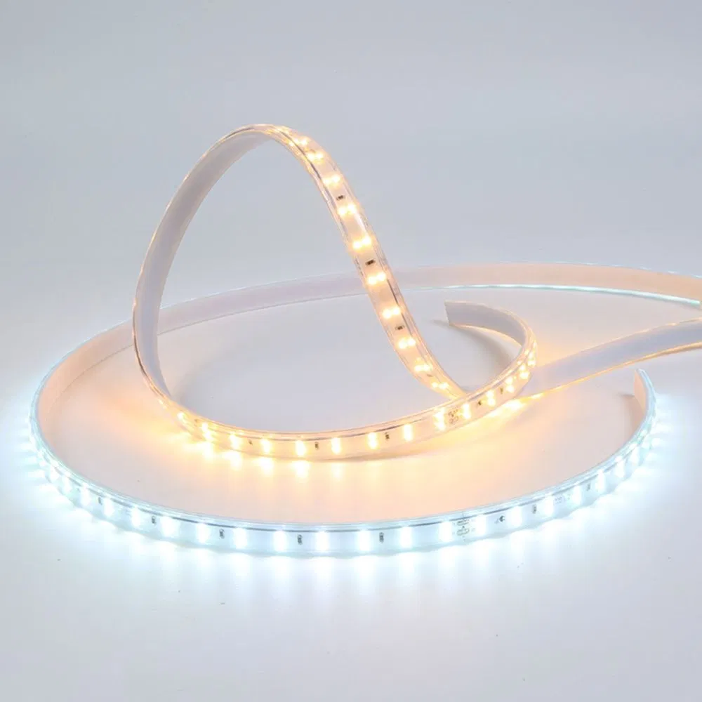 Custom Outdoor 2835 IP65 Waterproof 120LEDs/M Flexible Ribbon Soft 220V 100m/Roll LED Strip Light for Christmas Decoration-Light