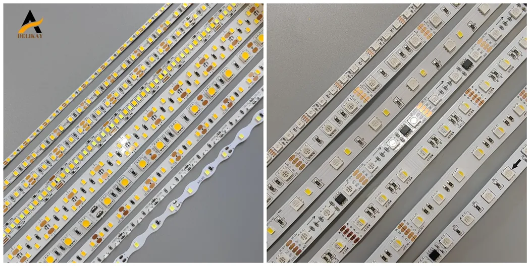Holiday Christmas Decoration Signs Lighting Flexible Light SMD2835 5050 LED Strip Light