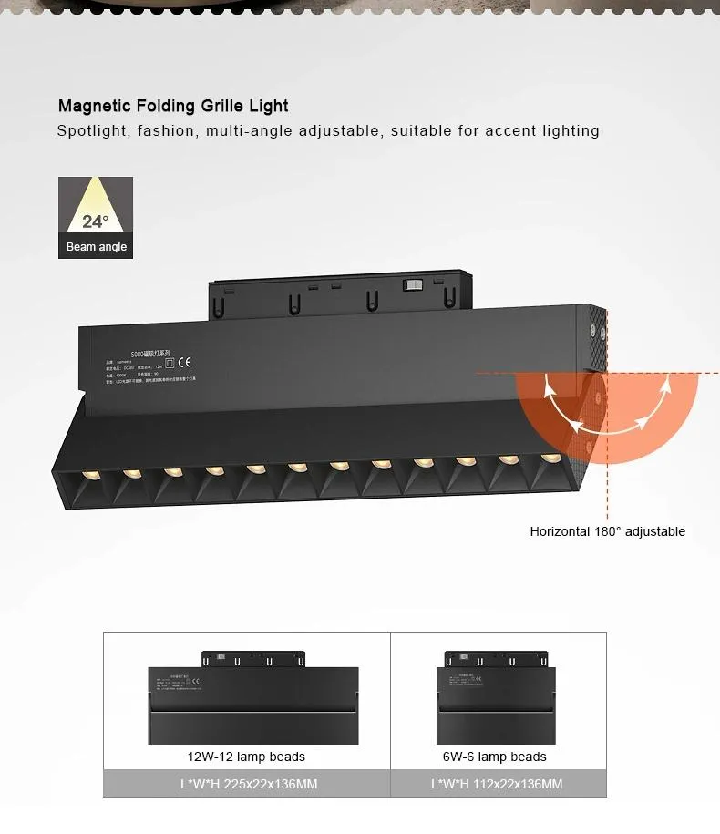Smart Magnetic Track Lighting System