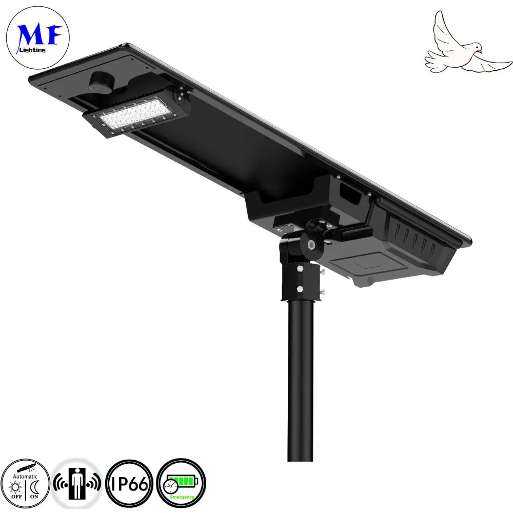 OEM ODM IP67 Outdoor 40W-120W LED Light Solar Street Lamp LED Street Garden Lighting Microwave Sensor LED Solar Street Light for Road Highway Plaza