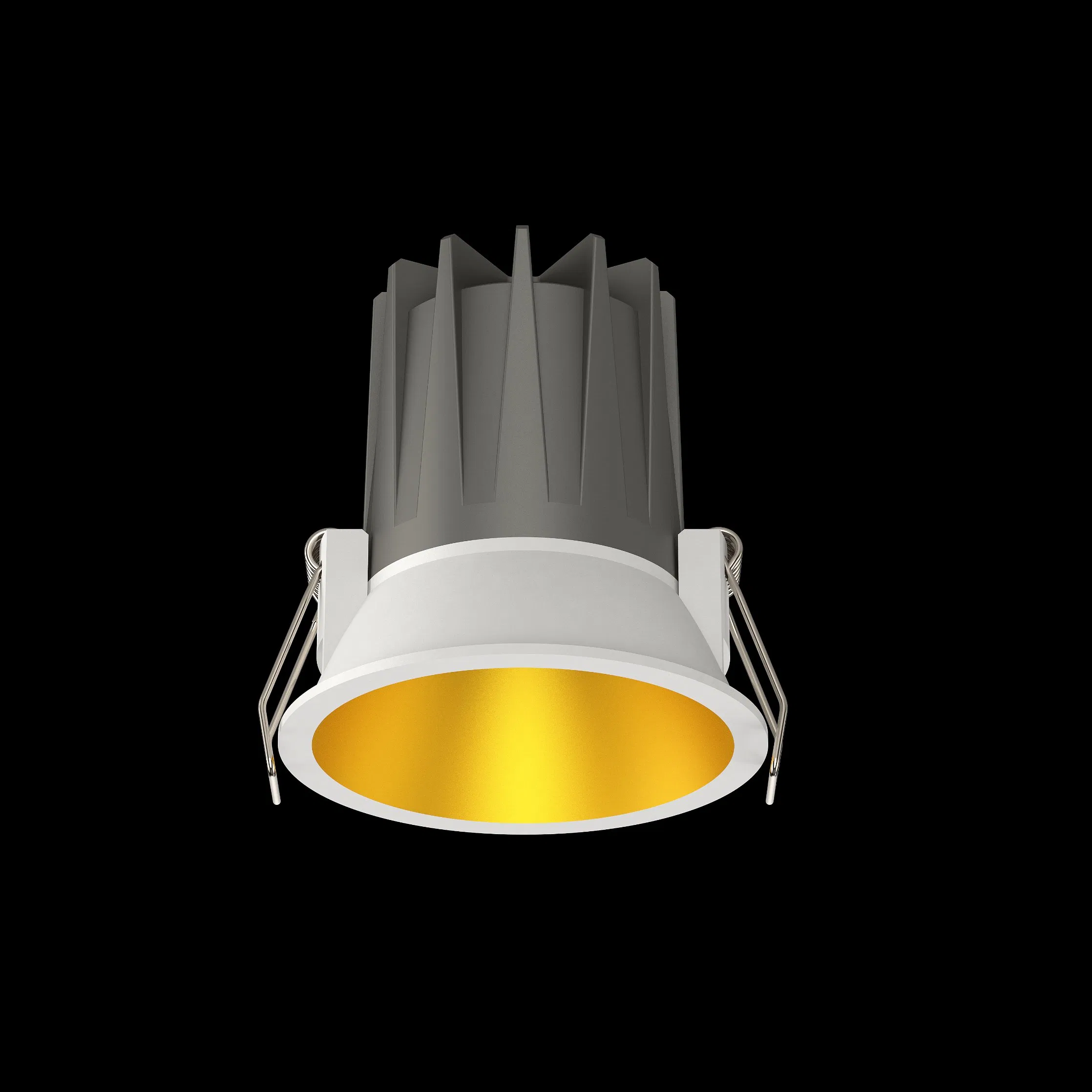 Allway Round Recessed Anti Glare Aluminum Indoor Hotel Project 3W 5W 9W 15W COB LED Spotlight