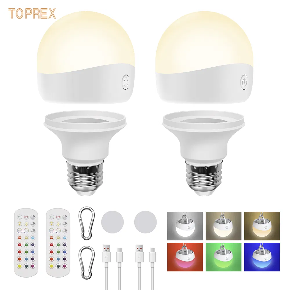 New Warm White Smart LED Bulb with Magnetic Suspension and Color-Changing Function Banquet Hall Setup Light