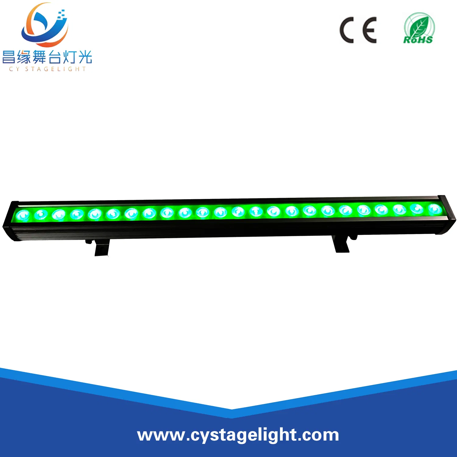 Outdoor Stage Wash Lights 24X3w RGB 3in1 LED Wall Washer