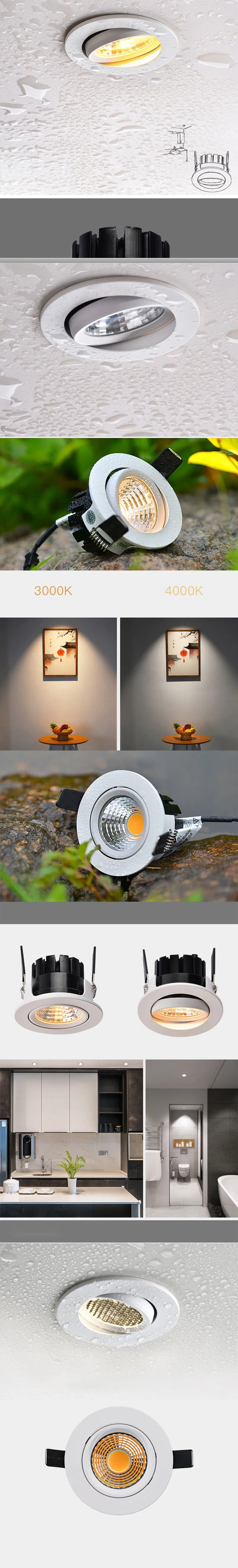 Anti-Glare COB Spotlight Detail