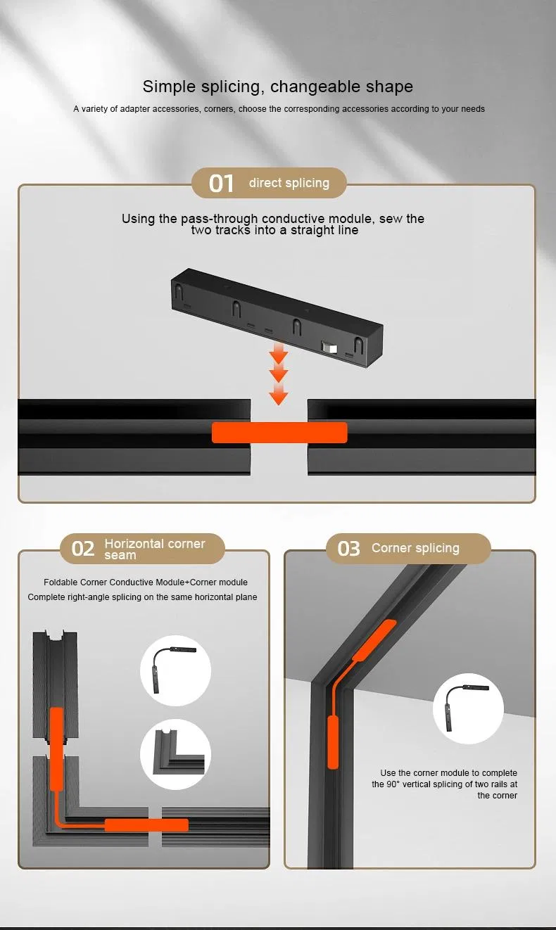 Smart Magnetic Track Lighting System