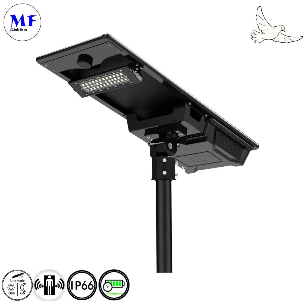 OEM ODM IP67 Outdoor 40W-120W LED Light Solar Street Lamp LED Street Garden Lighting Microwave Sensor LED Solar Street Light for Road Highway Plaza